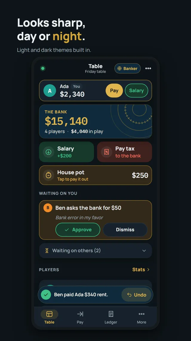 Dark theme